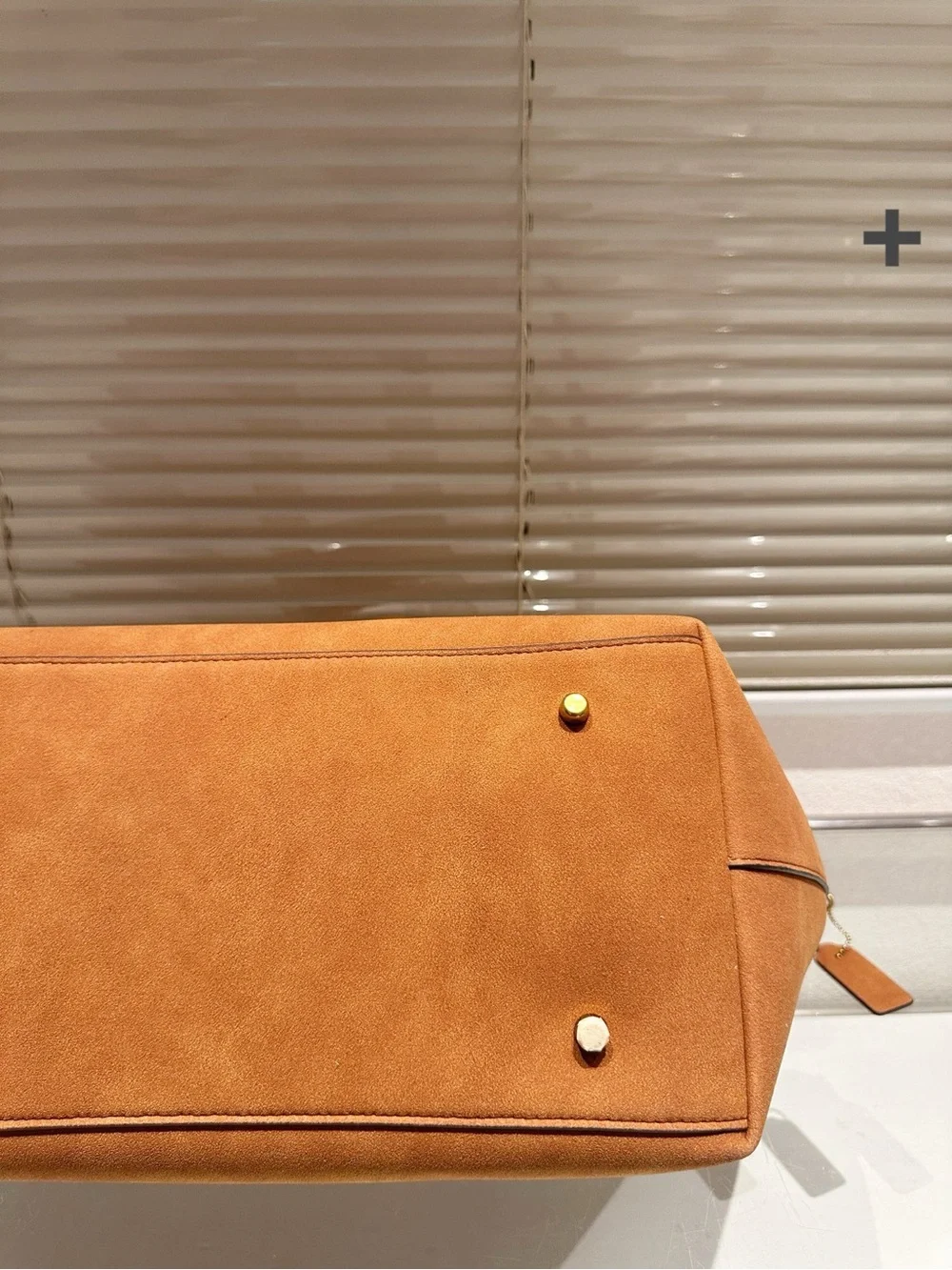 Coach elegant suede